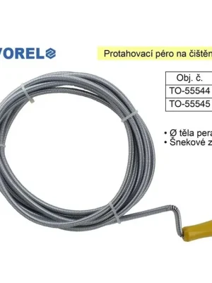 Protahovací péro na čištění odpadů délka 10m