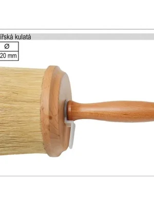 Štětka malířská kulatá 120mm