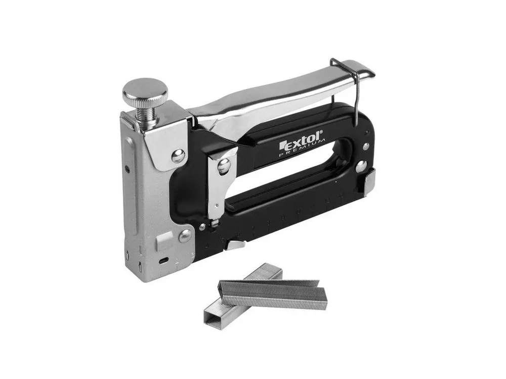 pistole sponkovací, 4-14mm, sponkovačka, šířka spon 11,3, EXTOL PREMIUM