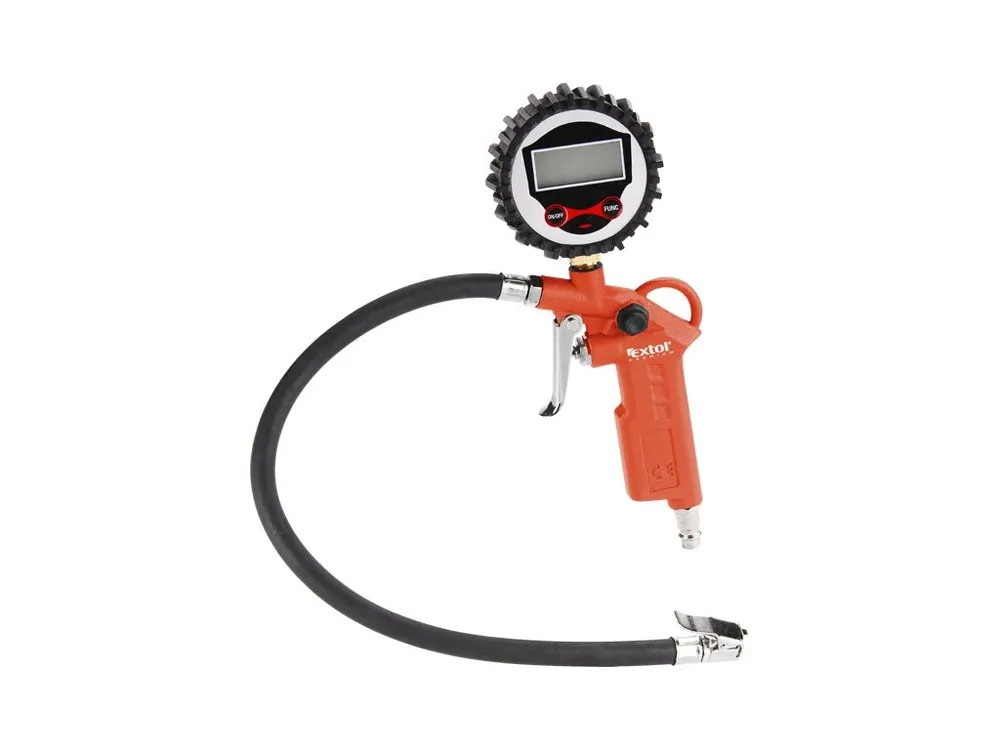 plnič pneumatik s manometrem, digitální, EXTOL PREMIUM, RP 120 D,pneuhustič