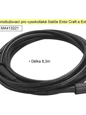Hadice prodlužovací pro vysokotlaké čističe Extol