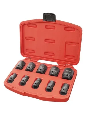 Gola ořechy-nástrčné hlavice kované 1/2" sada 10 kusů 9-27mm CrMoV
