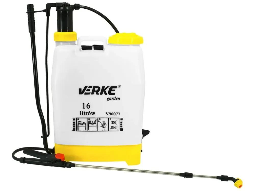 VERKE GARDEN Zahradní tlakový postřikovač zádový - 16L