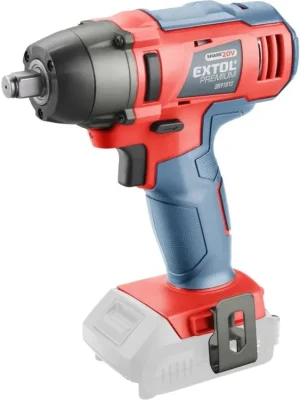 EXTOL PREMIUM utahovák rázový 1/2" aku SHARE20V, 180Nm, 20V Li-ion bez baterie a nabíječky