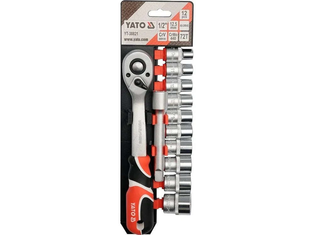 YATO Gola sada 1/2" 12 ks YT-38821