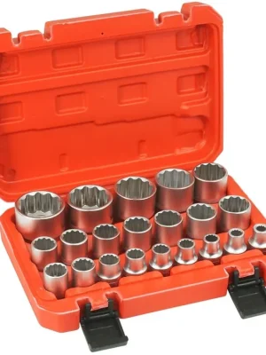 VERKE Gola ořechy dvanáctihranné sada 8-36mm 1/2"