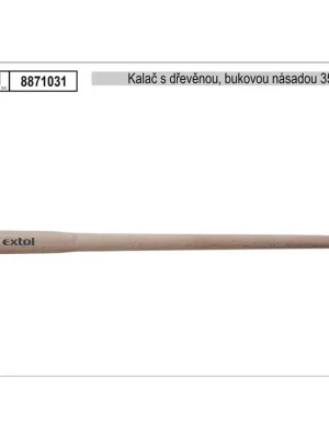 Kalač s dřevěnou bukovou násadou EXOL PREMIUM 3500g