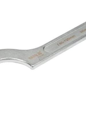 YATO Hákový klíč s čepem, stavitelný 80-120mm YT-01678