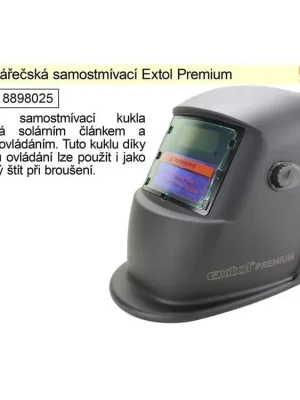 Kukla svářečská samostmívací VH500 Extol Premium