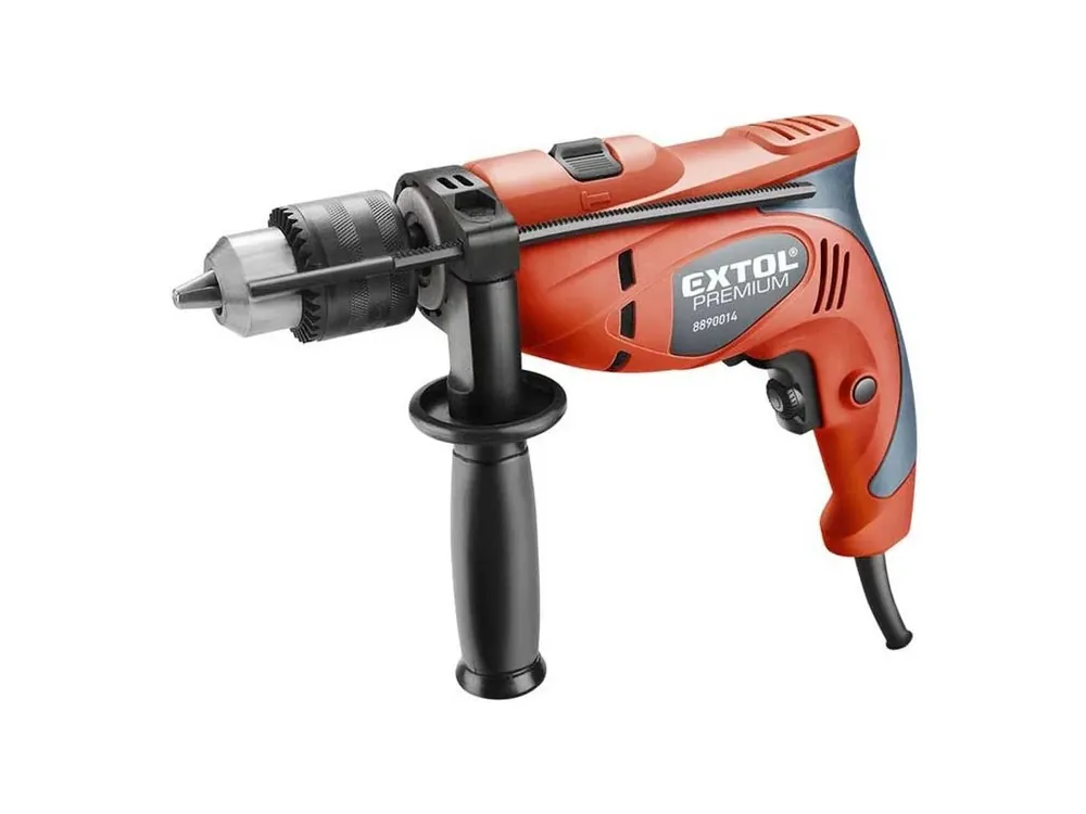 Elektrická vrtačka s příklepem 500 W Extol Premium 8890014