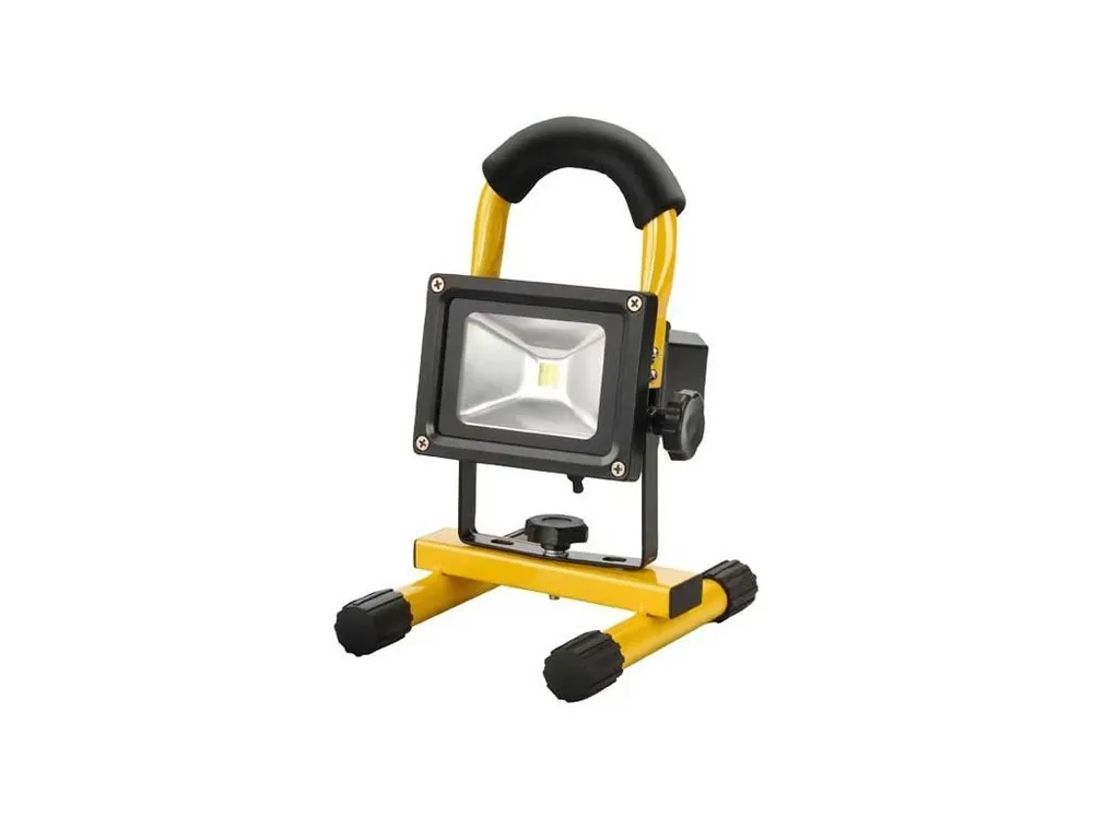 Reflektor LED 10 W s akumulátorem se stojánkem Extol