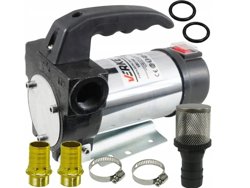 VERKE Čerpadlo na olej a naftu 230V, 50l/min, samonasávací
