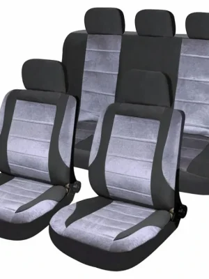 Potahy sedadel sada 9ks DELUXE AIRBAG