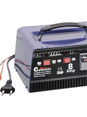 Nabíječka 8Amp 6/12V TÜV/GS METALLIC