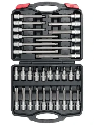 YATO Gola ořechy torx sada 32 kusů T10-T70 Yato
