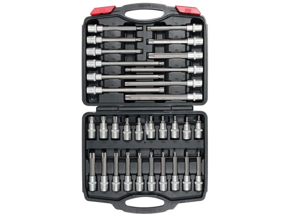 YATO Gola ořechy torx sada 32 kusů T10-T70 Yato