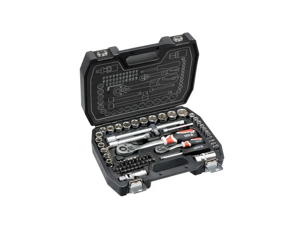 YATO Gola sada 1/2", 1/4" 72 dílů YT-38782