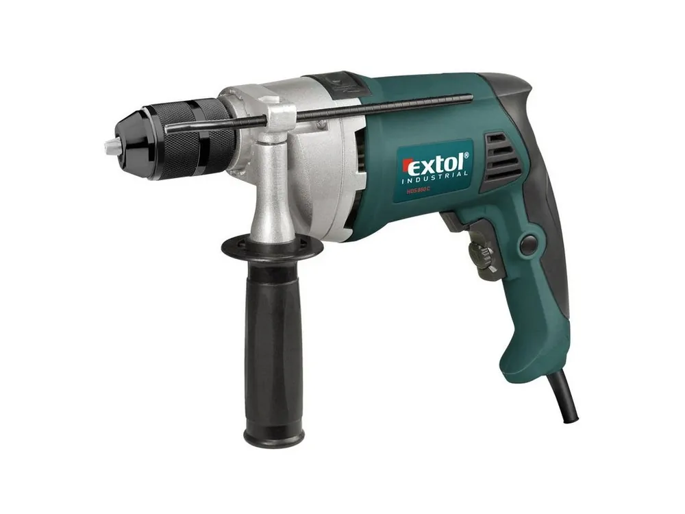 Elektrická vrtačka s příklepem 850 W Extol Industrial 8790031