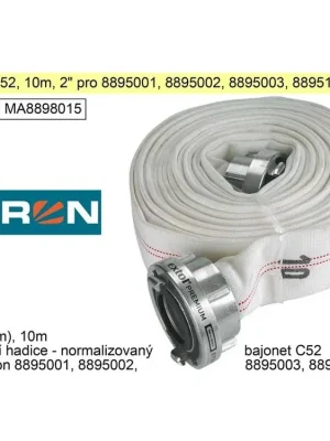 Hadice C52, 10m se spojkami, 2" pro 8895001, 8895002, 8895003, 8895109