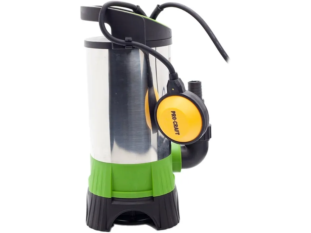 PROCRAFT PN19 Ponorné kalové čerpadlo na vodu 1100W, nerez