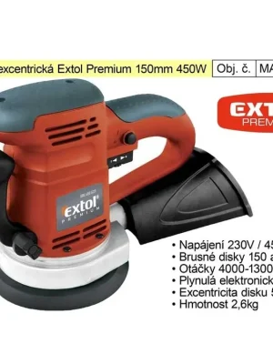 Bruska excentrická 150 mm 450 W Extol Premium 8894202