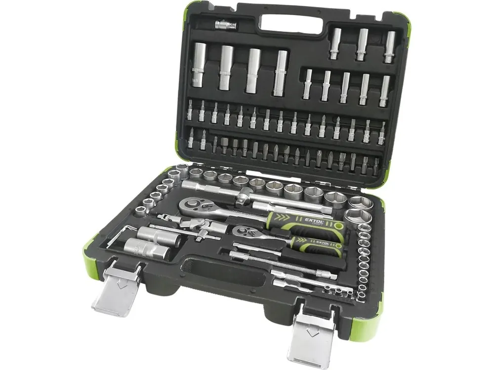 EXTOL CRAFT Gola sada 94ks, 1/4", 1/2" 918094