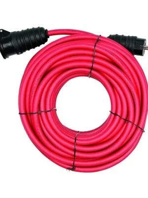 YATO Prodlužovací kabel 30m, 230V 3x2,5mm, gumová izolace, 1 zásuvka YT-8101