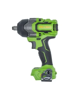 PROCRAFT PWA36 Aku rázový utahovák 1/2" 20V 850Nm, bezuhlíkový (bez baterie a nabíječky)