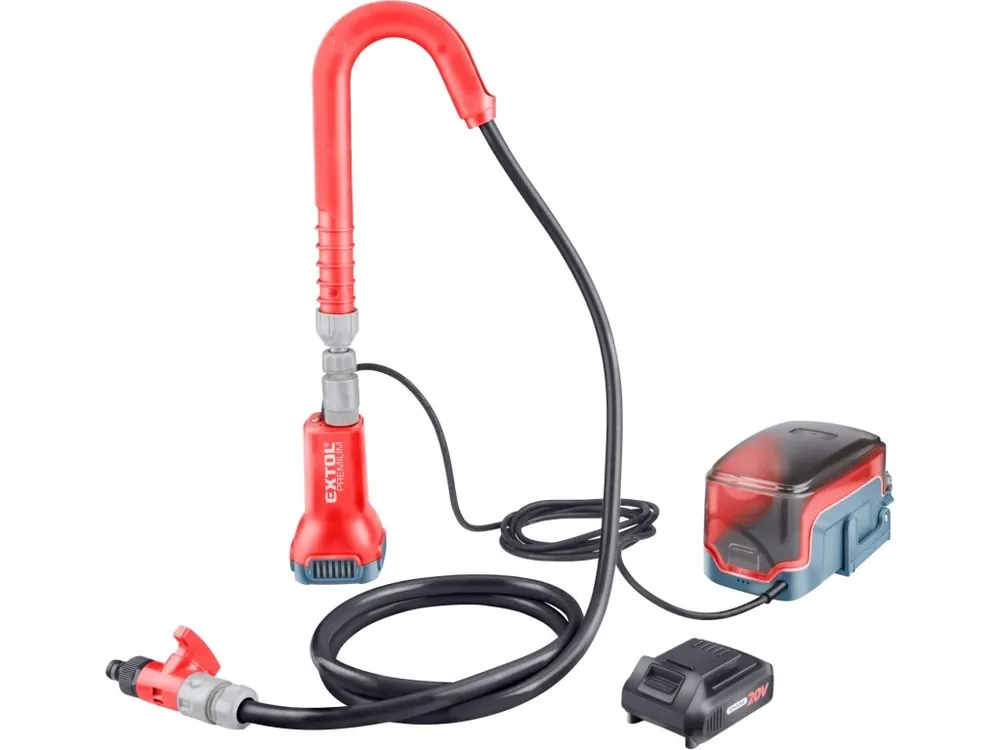 EXTOL PREMIUM Aku čerpadlo do sudu SHARE20V, 2Ah 8891930