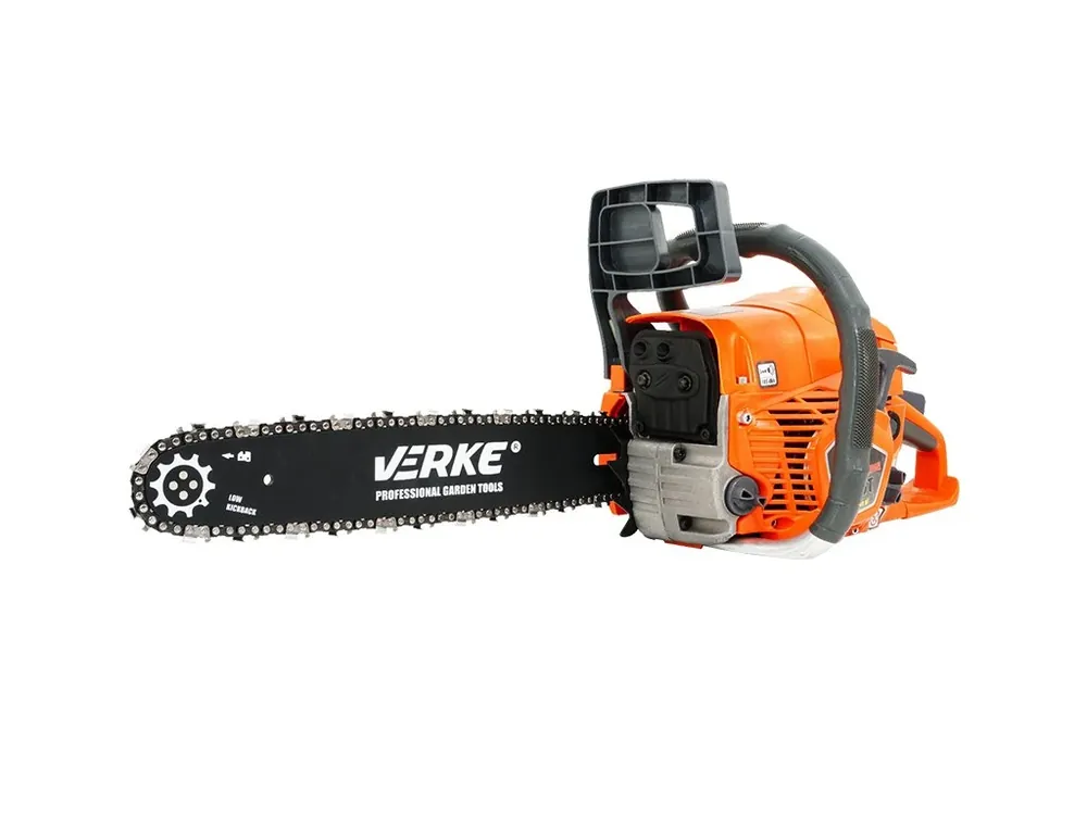 VERKE Benzínová řetězová pila 3,2kW CS-65 (CS372), lišta 38cm