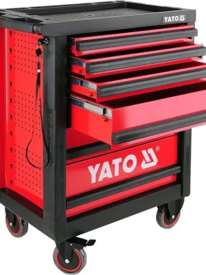 YATO Dílenský vozík 6 zásuvek