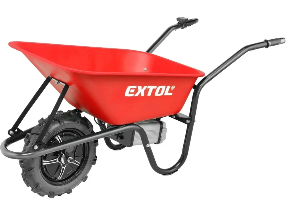 EXTOL PREMIUM Motorové elektrické AKU kolečko, 500W, 40V Li-ion, 6000mAh 8891590