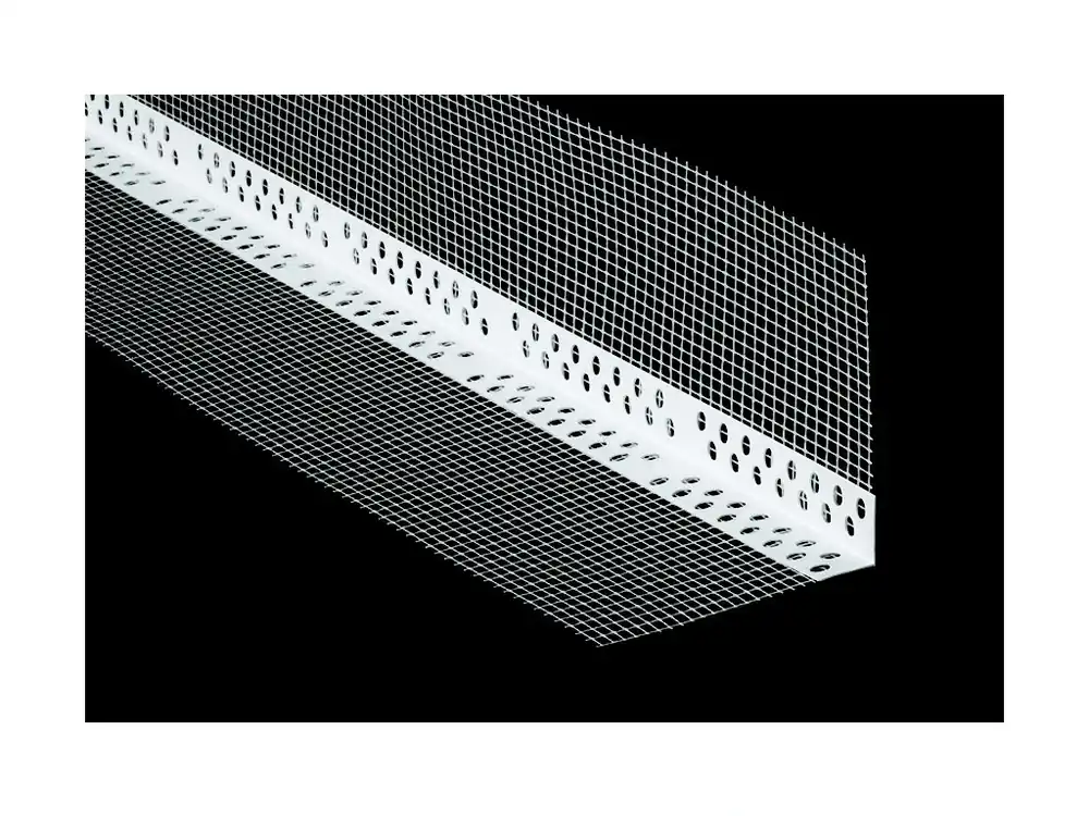 Kombi lišta PROFI PVC / tkanina, roh s perlinkou, 2.5 m - různé varianty