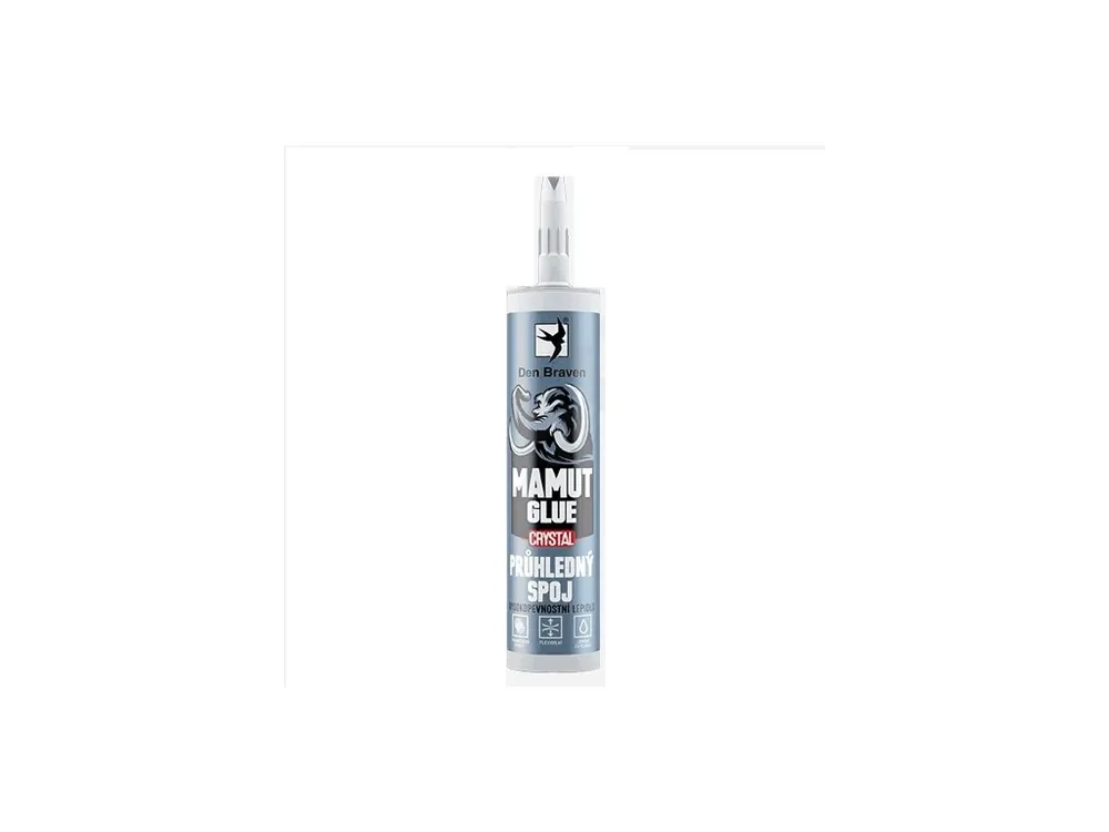 MAMUT GLUE CRYSTAL transparent 290ml - Den Braven