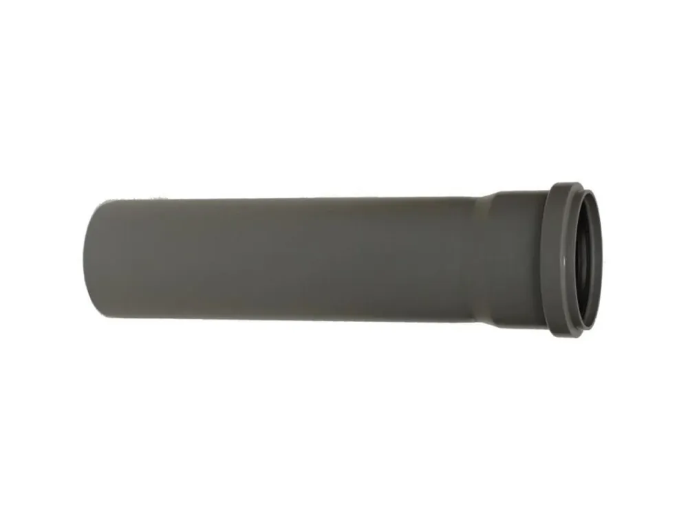 Plastová odpadní trubka HTEM DN 125, délka 1000 mm