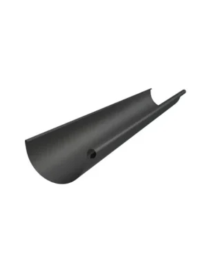 Žlab 280 délka 6000 FeZn lakovaný ROBUST černý RAL 9005