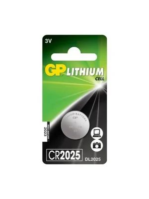 Baterie GP CR2025, lithiová, 1ks