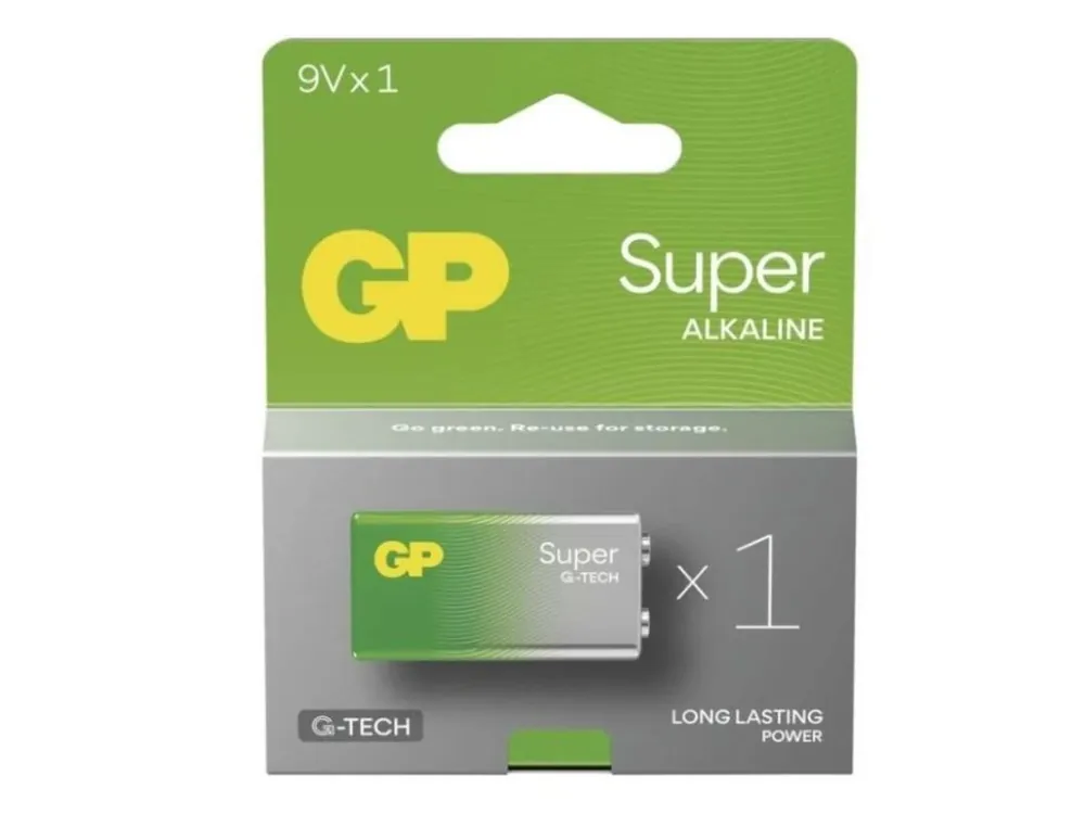 Baterie GP SUPER 9V, 1ks