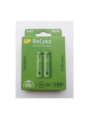 Baterie dobíjecí GP RECYKO 2700 AA (HR03), 2BL blistr