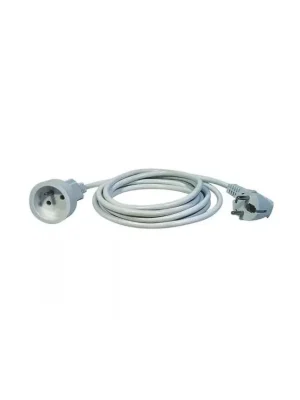 Kabel prodlužovací, 5m / 250V, bílá