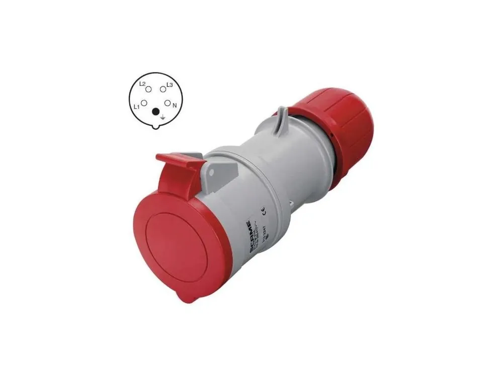 Spojka 5P, 32A / 400V, IP44