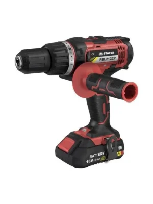 Vrtačka aku PBL 2122 PK, 18V, 2Ah, 2 baterie Li-ion, kufr, STAYER