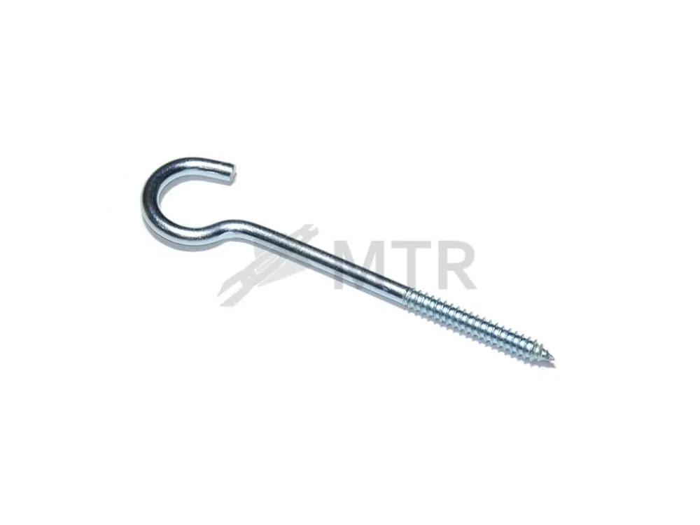 Hák stropní s vrutem 100x4,3mm Zn