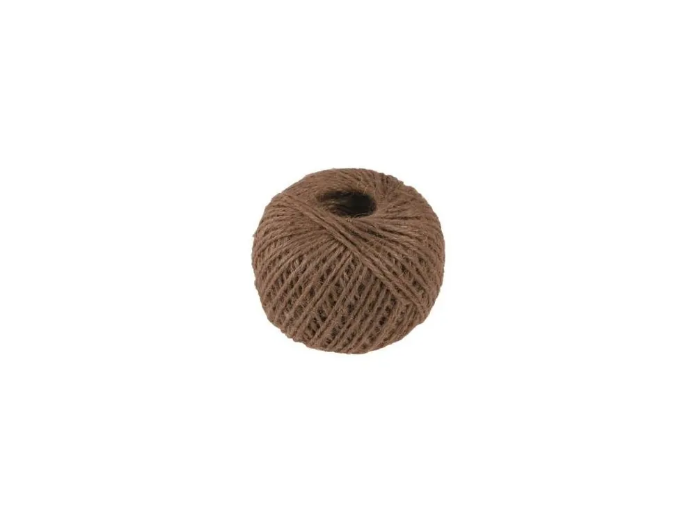 Motouz jutový, 100 g, hnědý, 75 m