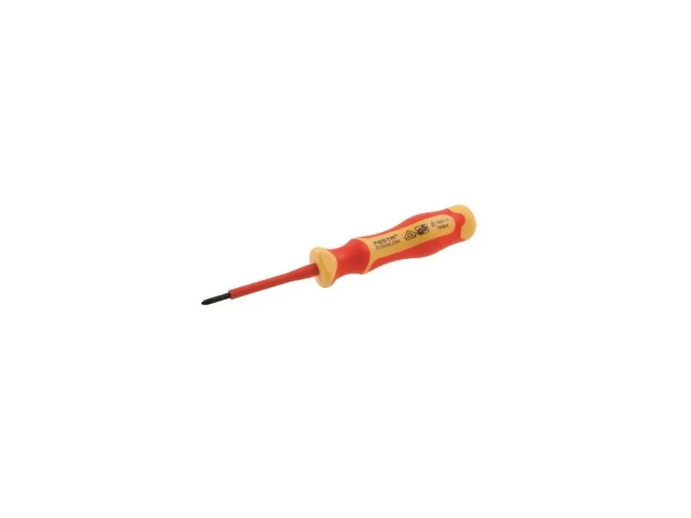 Šroubovák PZ, 1 x 80 mm, elektro, VDE, 1000 V