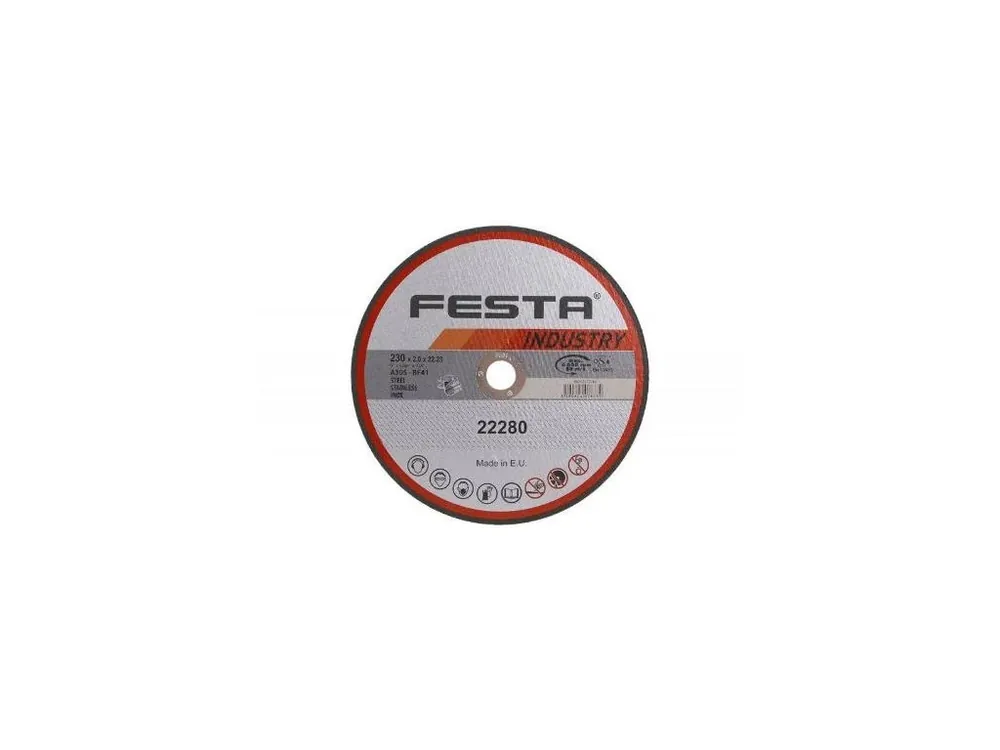 Kotouč řezný kov Ø 230 x 2 mm, FESTA INDUSTRY