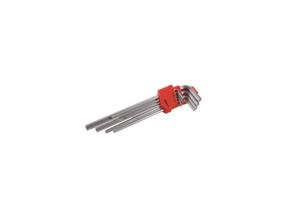 Sada imbusů 1,5 - 10 mm, 9 ks, CrV long