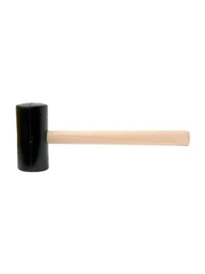 Palice gumová PROFI, 0,8 kg, 65 mm, dřevěná násada