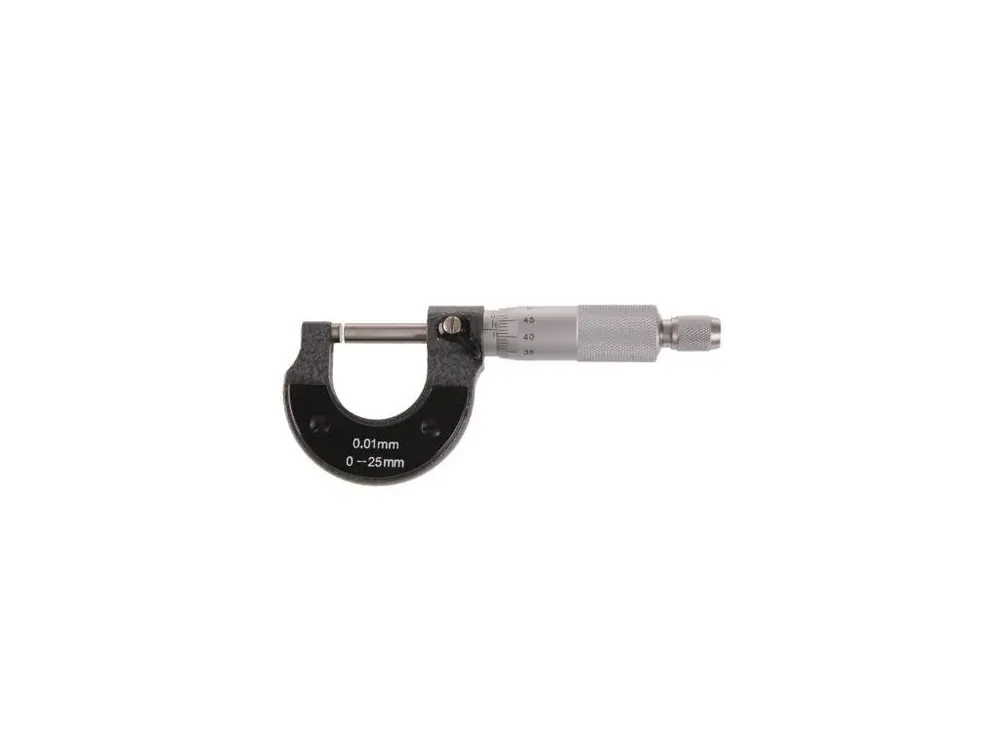 Mikrometr, 0,01 mm, 0 - 25 mm