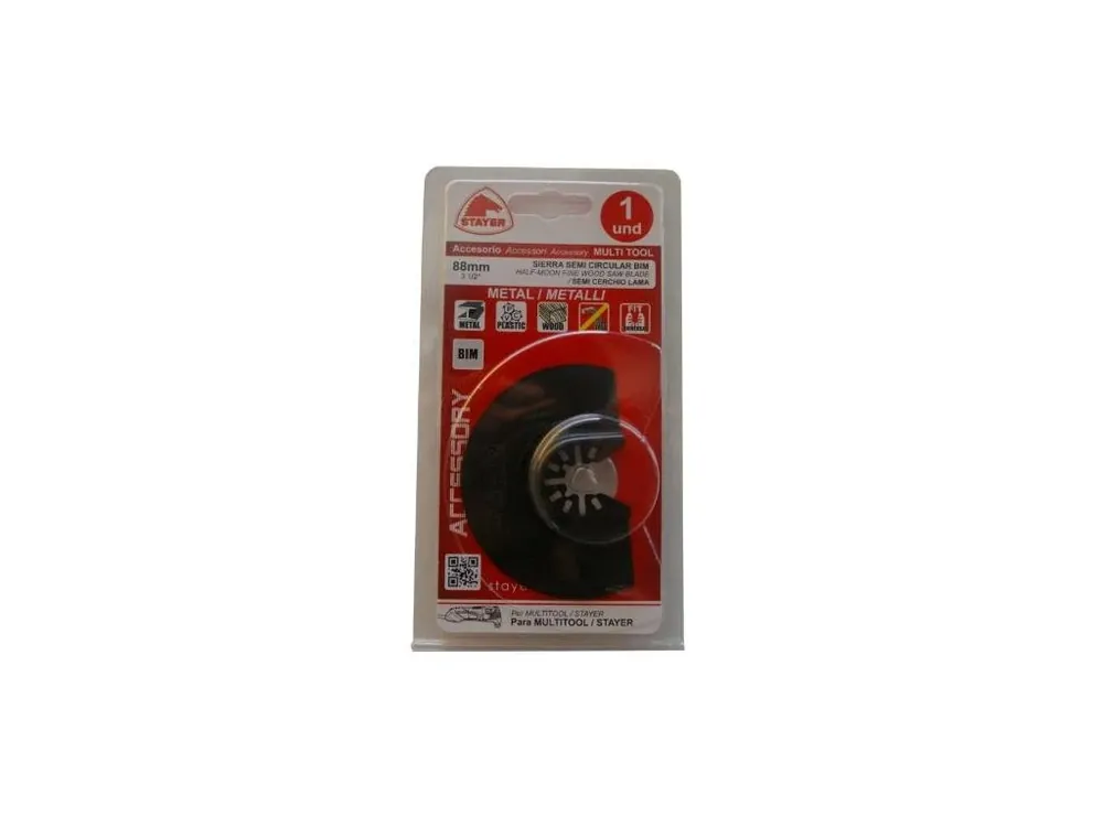 Půlkotouč segmentový BIM k MULTI, Ø 88 mm, STAYER